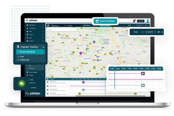 Live GPS Tracking in Your HVAC Booking Software – Section Image