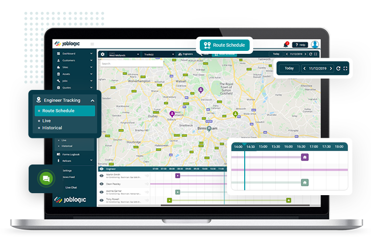 Use HVAC CRM Software for Intelligent Scheduling - Section Image